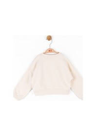Resim Xo Kids Kız Çocuk Sweatshirt 9ay-4 Yaş 37609 Krem 