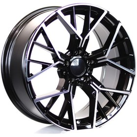 Resim EMR-DY718-06 9.0x18"-5x112 ET37 66.6 Black Diamond Jant (4 Adet) 