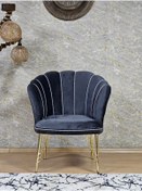 Resim ZAFİR Tekli Gold Kaplama Tel Ayak Papatya Çay Seti Koltuk Takımı , Balkon, Salon, Ofis, Cafe Koltuk Takımı 