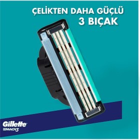 Resim Gillette Mach3 Yedek Tıraş Bıçağı 12'li 