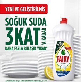 Resim Fairy Platinium Hijyen Limon Kokulu Sıvı Bulaşık Deterjanı 1 L 