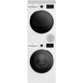 Resim Beko CMX 10120 10KG Çamaşır Makinesi + KMX 1001 10KG Kurutma Makinesi 2'li Set 