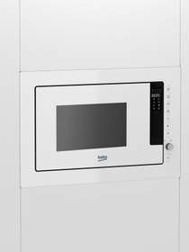 Resim Beko BMC 2520 B Beyaz Ankastre Mikrodalga 