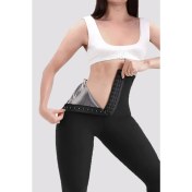 Resim Young&Fit Zayıflatan Vücut Şekillendirici Toparlayıcı Termal Agraflı Korse Tayt 
