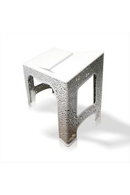 Resim BRF TopTasSell Büyük İşlemeli Ayaklı Desenli Kuran Mushaf Tablet Bilgisayar İncil Tevrt Nota Sehpası Rah 