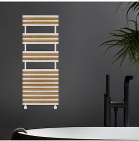 Resim 1500x600mm Gemini X Fırça Mat İnox Havlupan 