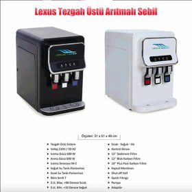 Resim Lexsawater Lexus Tezgah Üstü Arıtmalı Su Sebili 
