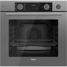 Resim Ferre XE64CPR Steamart&fryart Serisi Buharlı Pişirme Gri Ankastre Fırın (0+10 Konum) 