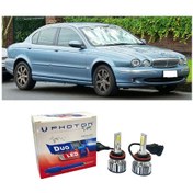 Resim Jaguar X Type Led Xenon Uzun Far Ampulü H1 Duo Yeni Seri Beyaz 