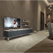 Resim Decoraktiv Eko 4 Mdf Std Gold Tv Ünitesi Tv Sehpası - Beyaz - Antrasit 