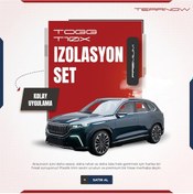 Resim Togg T10x 2023-2024 Trim Ses Önleyici Konfor/izolasyon Set - Si 