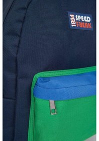 Resim Bene Su Geçirmez Kumaş Renkli Sırt Çantası 