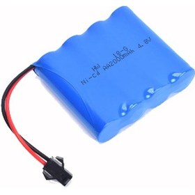 Resim 4.8 v 1800 Mah Oyuncak Araba Bataryası Ve Usb Şarj Kablosu 