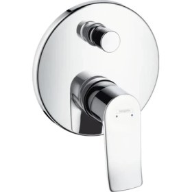 Resim Hansgrohe Metris Tek Kollu Banyo Bataryası Ankastre Montaj İçin Krom 