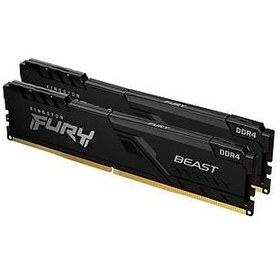 Resim Kingston 16GB 3600MT/s DDR4 CL17 DIMM (Kit of 2) Beast Black Turkey 