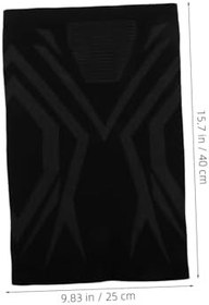 Resim HAPINARY bisiklet maskesi boyun maskesi değiştirilebilir kasklar soğuk maske kış maskesi Soğuk hava maskesi Rüzgar geçirmez maske yüz maskesi erkekler için boyun tozlukları polyester Black 