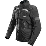 Resim Motosiklet Montu Uzun Model 4 Mevsim Full Korumalı Maxdura Kumaş Aırbag Toruıng Mont Siyah 