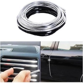 Resim Araç Içi ve Dışı Geçmeli U Tipi Nikelaj Çıta 15 Metre Elkamet 