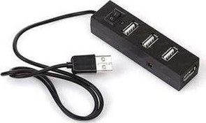 Resim DK-AC-USB241 4 Port Açma-Kapama Butonlu USB2 Dark