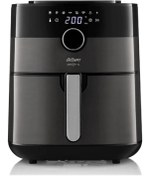 Resim Arzum Airfryer Xl Yağsız Sıcak Hava Fritözü 1750 W 6 Lt 8 Programlı Dijital Ekran Siyah 