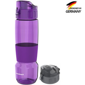 Resim zweikell Pivot Switch Lavander Bpa Içermez 650 ml Tritan Kırılmaz Suluk - Su Matarası - Yedek Kapak 