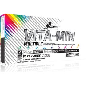 Resim Olimp Vita-Min Multiple 60 Kapsül Vitamin Ve Mineral 