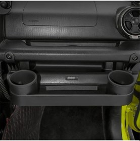 Resim Dashanshop Suzuki Jimny Jb64 Jb74 2019-2024 Konsol Organizatörü Siyah Çok Bölmeli Dayanıklı Araç Aksesuarı 