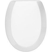 Resim Rona Tisa Thermoplast Standart Klozet Kapağı (Üstten Monte) 
