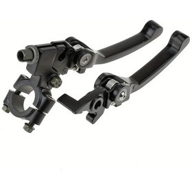 Resim Xuweiwei Black Katlanır Kavrama Ve Fren Kolu 7/8" Cnc Off-road Motosiklet Xmotos Bse Kayo Apollo Thumpstar 70cc 110cc 125cc 150cc Ssr Pit Dirt Bike 