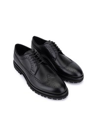 Resim Tamer Tanca Erkek Hakiki Deri Siyah Deri Klasik Ayakkabı 183 43602 Erk Ayk Sk25-26 Sıyah Dr Siyah 