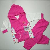 Resim Pembe Pijama Takımı Bebek 