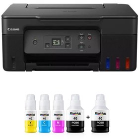 Resim Canon PIXMA G3470 Photoink Mürekkepli Wifi MegaTank Yazıcı 