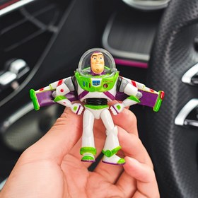 Resim Buzz Lightyear Karakter Araba Süsü, Woody Hava Kanalı Klipsi, Plastik Malzeme, Çeşitli Araç Tipleri İçin Uygun, İyi Arkadaş İçin Mükemmel Hediye 
