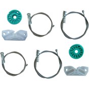 Resim Mercedes CLK Class A209,C209 için Arka Kapı Cam Tamir Takımı-Sağ-Sol-SET 
