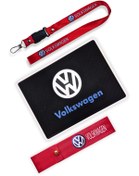 Resim TUSBA MARKET Volkswagen Anahtarlıklı Oto Ayna Askı Ipi | Torpido Üstü Kaydırmaz Ped | Tampon Çeki Ipi 