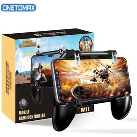 Resim Pubg Denetleyicisi İçin Cep Telefonu 3 İn 1 L1r1 Oyun Shooter Tetik Yangın Düğmesi Iphone Uyumlu Android Smartphone Gamepad Joystick 