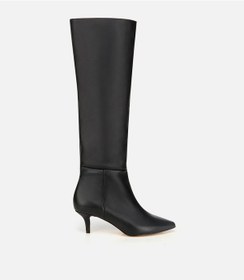 Resim Hotiç Kadın Deri Siyah Sivri Burunlu İnce Topuklu Çizme 01cıh316940a100 01cıh316940a100 Siyah 