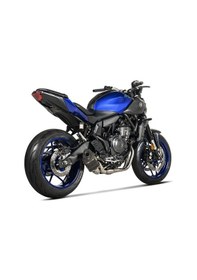 Resim Akrapovıc S-y7r2-afc/1 Yamaha Mt-07/fz-07 25 Racıng Lıne Carbon Egzoz 