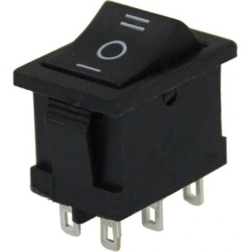 Resim Powermaster Mini Işıksız Anahtar 6p On-Off-On 6p IC-123-6 