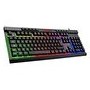Resim GameBooster GB-G69K Outlander Rainbow Aydınlatmalı Membrane Siyah Q Kablolu Oyun Klavyesi 