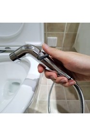 Resim E&D Collection Spiralli Taharetmatik Taharet El Duşu Debi Ayarlı KTS101 