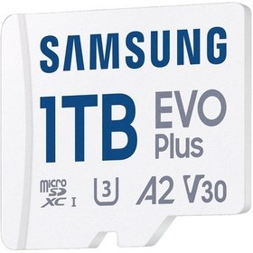 Resim Samsung Evo Plus MB-MC1T0SA/APC 1 TB Micro SD Hafıza Kartı 