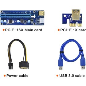 Resim Hubstein Riser Kart PCI E 