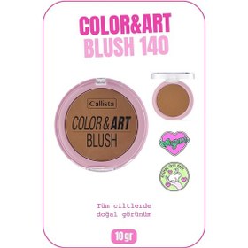 Resim Callista Color Art Blush Allık 140 Bronzed Babe 