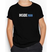 Resim Insade Man Blue Beyaz Çocuk Tişört Beyaz 