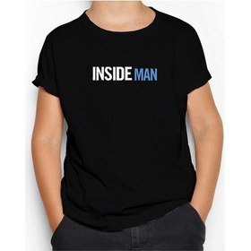 Resim Insade Man Blue Beyaz Çocuk Tişört Beyaz 