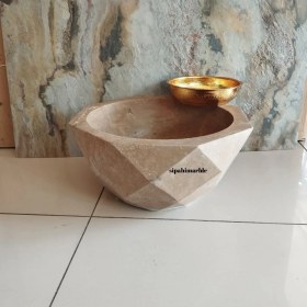 Resim Noche Traverten Elmas Kesim Kurna 