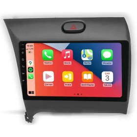 Resim cartech CRT 464 Serisi Kia Cerato 2012-2018 4-64GB QLED Ekran Android Multimedya Teyp 