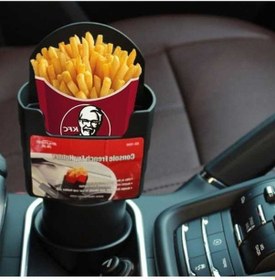 Resim Dancemonkey Shunwei Sd-1020 Araba Patates Kızartma Kutusu Stand Tutucu Siyah 