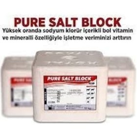 Resim Pure Salt Block 10 Kg 2 Adet 